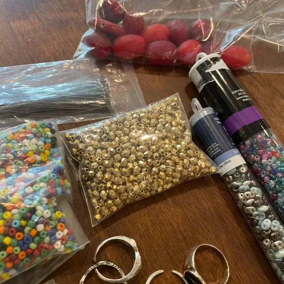 Assorted Beads and Jewelry Making - Picture 5 of 6